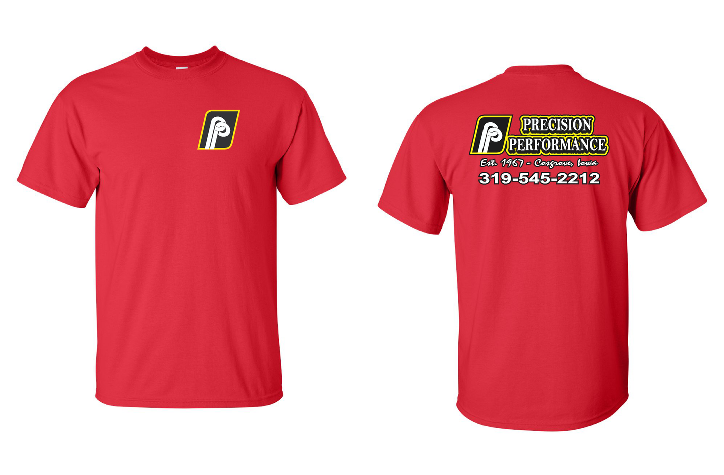Old school logo Precision Performance Shirt/ Sweatshirt